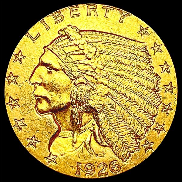 1926 $2.50 Gold Quarter Eagle UNCIRCULATED