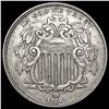 1866 Shield Nickel NEARLY UNCIRCULATED