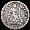 1850-O Seated Liberty Half Dime NICELY CIRCULATED