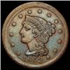 1852 Braided Hair Large Cent LIGHTLY CIRCULATED