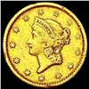 1851 Rare Gold Dollar CHOICE AU