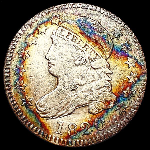 1820 Capped Bust Dime LIGHTLY CIRCULATED