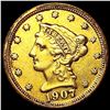 Image 1 : 1907 $2.50 Gold Quarter Eagle CLOSELY UNCIRCULATED