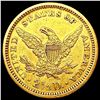 Image 2 : 1873 $2.50 Gold Quarter Eagle CLOSELY UNCIRCULATED