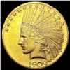 Image 1 : 1909 $10 Gold Eagle CLOSELY UNCIRCULATED