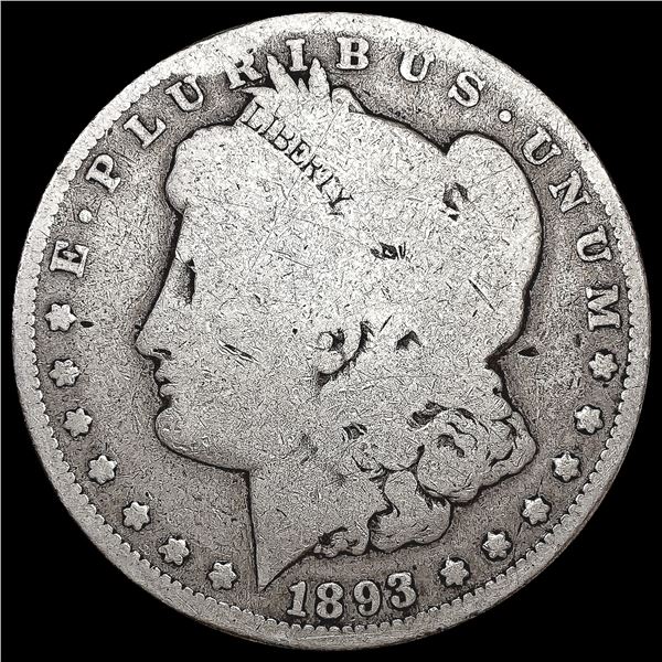1893-O Morgan Silver Dollar NICELY CIRCULATED