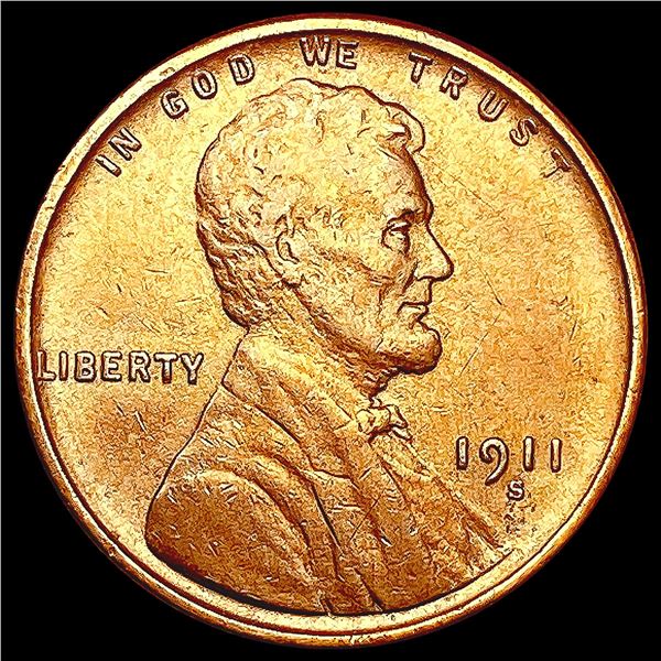 1911-S Wheat Cent UNCIRCULATED