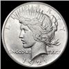 1921 Silver Peace Dollar NEARLY UNCIRCULATED