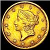 1851 Rare Gold Dollar NEARLY UNCIRCULATED