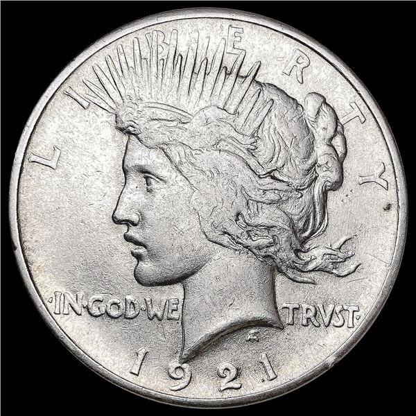 1921 Silver Peace Dollar LIGHTLY CIRCULATED