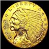 Image 1 : 1914-D $2.50 Gold Quarter Eagle HIGH GRADE