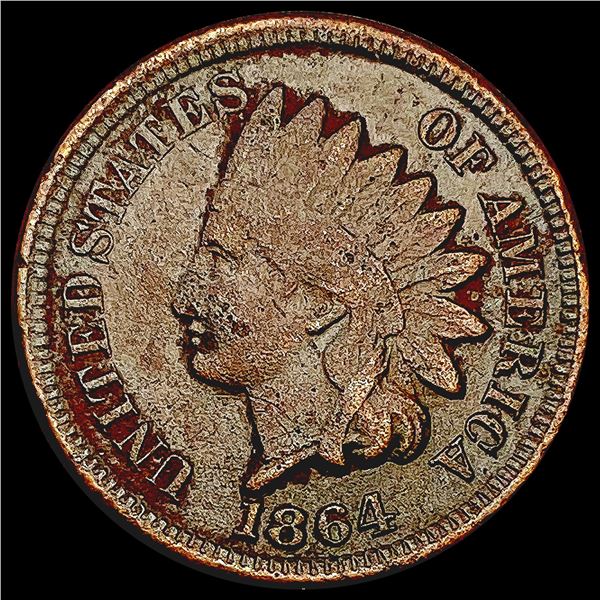 1864-L Indian Head Cent LIGHTLY CIRCULATED