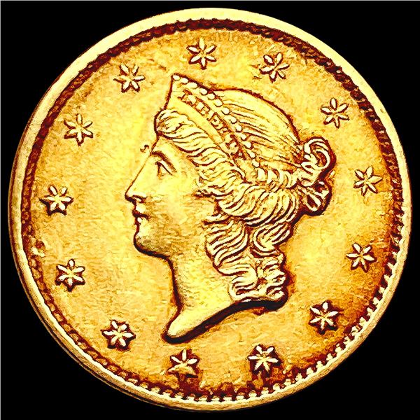 1852 Rare Gold Dollar CLOSELY UNCIRCULATED