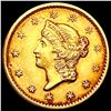 Image 1 : 1852 Rare Gold Dollar CLOSELY UNCIRCULATED