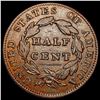 Image 2 : 1835 Classic Head Half Cent CLOSELY UNCIRCULATED