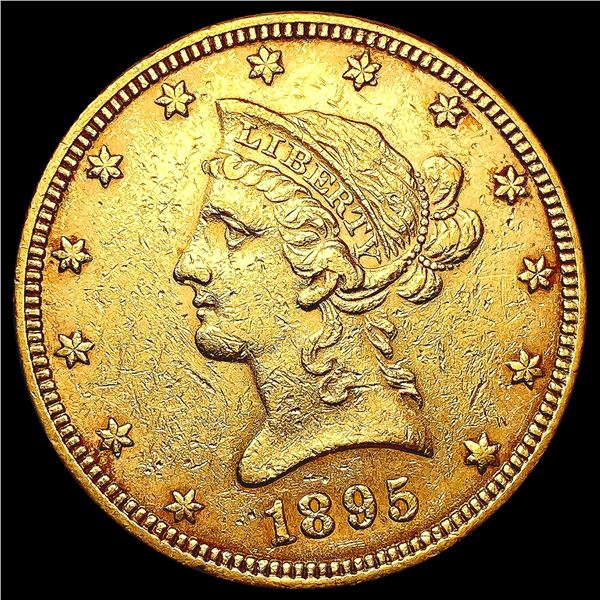 1895 $10 Gold Eagle CLOSELY UNCIRCULATED