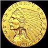 Image 1 : 1915 $2.50 Gold Quarter Eagle CLOSELY UNCIRCULATED