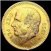 1959 Mexico .2411oz Gold 10 Pesos UNCIRCULATED