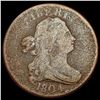Image 1 : 1804 Draped Bust Half Cent NICELY CIRCULATED