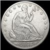 Image 1 : 1855-O Arws Seated Liberty Half Dollar CLOSELY UNC