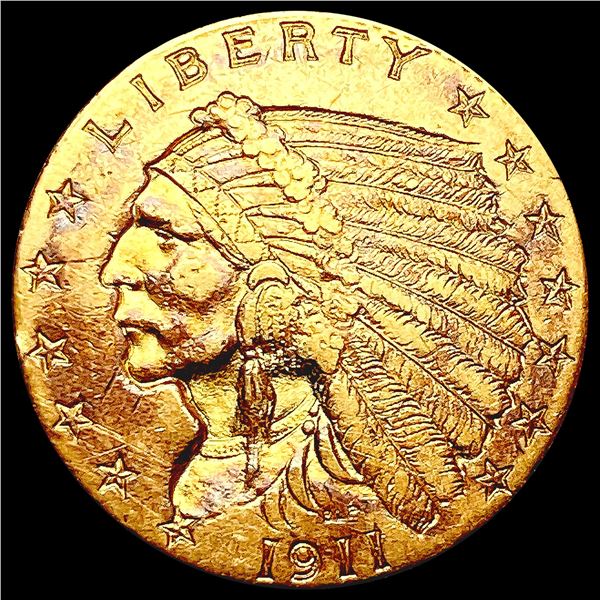 1911 $2.50 Gold Quarter Eagle CLOSELY UNCIRCULATED