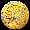 1915 $2.50 Gold Quarter Eagle NEARLY UNCIRCULATED