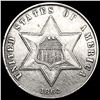 Image 1 : 1862 Silver Three Cent CLOSELY UNCIRCULATED