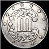 Image 2 : 1862 Silver Three Cent CLOSELY UNCIRCULATED