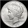 1921 Silver Peace Dollar NEARLY UNCIRCULATED