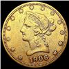 1906-S $10 Gold Eagle LIGHTLY CIRCULATED