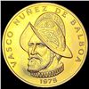 1975 Panama .2361oz Gold 100 Balboas CHOICE PROOF