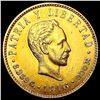 1916 Cuba .4838oz Gold 10 Pesos CHOICE BU