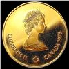 1976 Canada .25oz Gold $100 GEM PROOF