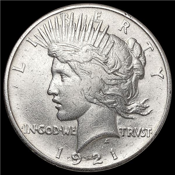 1921 Silver Peace Dollar LIGHTLY CIRCULATED