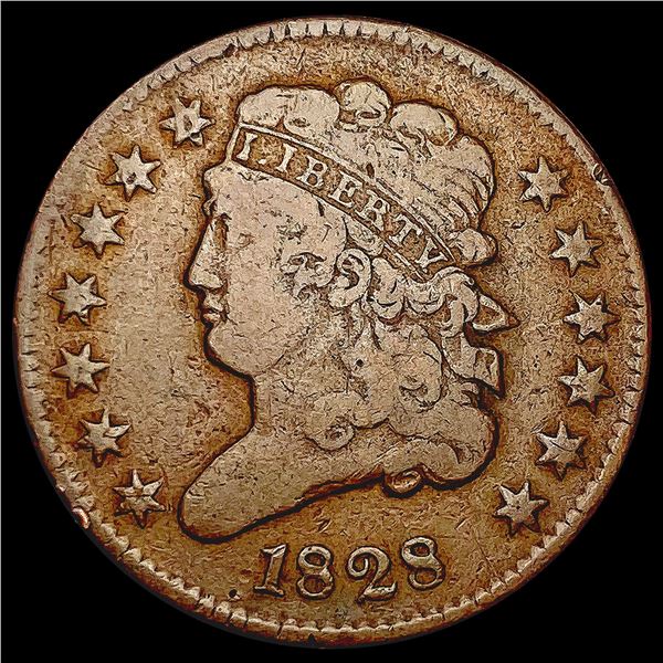 1828 Classic Head Half Cent NICELY CIRCULATED