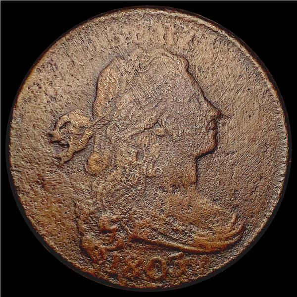 1803 Sm Dt, Sm Frac Draped Bust Large Cent NICELY