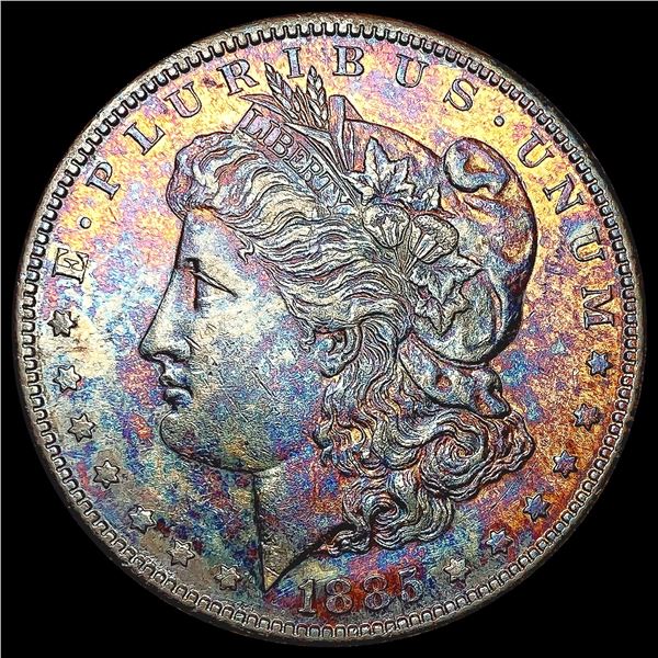 1885-S Morgan Silver Dollar NICELY CIRCULATED