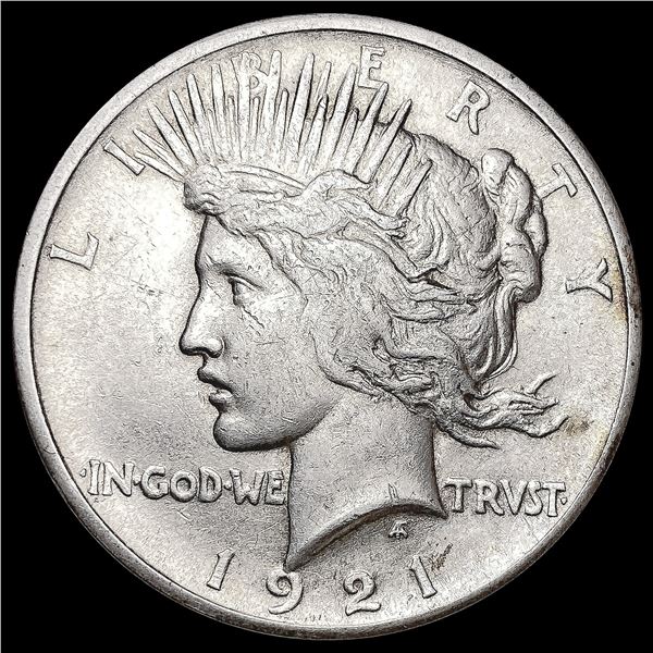 1921 Silver Peace Dollar LIGHTLY CIRCULATED
