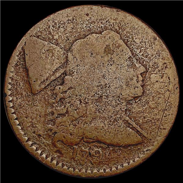 1794 Flowing Hair Large Cent NICELY CIRCULATED