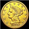 1854 $2.50 Gold Quarter Eagle NEARLY UNCIRCULATED