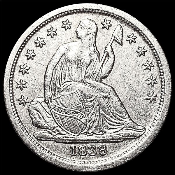 1838 Seated Liberty Dime CLOSELY UNCIRCULATED
