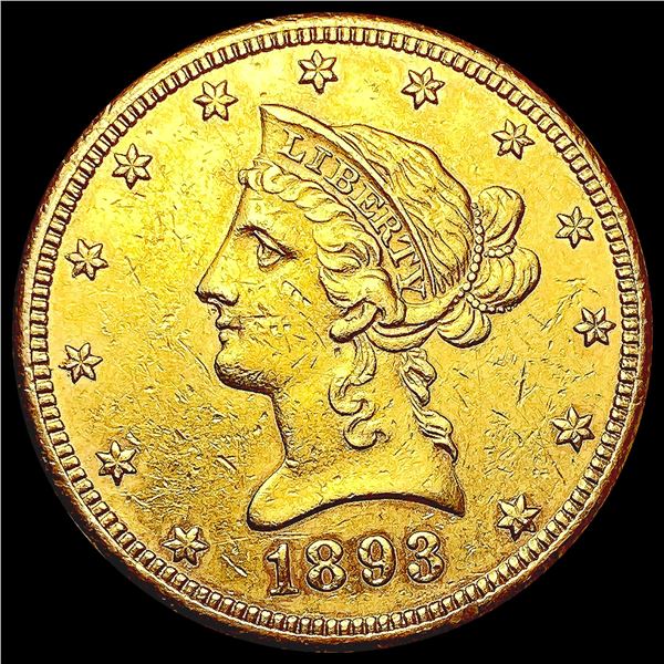 1893-S $10 Gold Eagle UNCIRCULATED