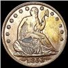 1853 Arws & Rays Seated Liberty Half Dollar CLOSEL