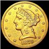 1879-S $5 Gold Half Eagle NEARLY UNCIRCULATED