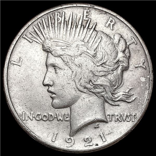 1921 Silver Peace Dollar LIGHTLY CIRCULATED