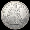 1842 Seated Liberty Dollar NEARLY UNCIRCULATED