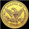 Image 2 : 1856 $2.50 Gold Quarter Eagle CLOSELY UNCIRCULATED