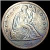 1860-O Seated Liberty Dollar NEARLY UNCIRCULATED
