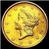 Image 1 : 1851 Rare Gold Dollar CLOSELY UNCIRCULATED