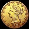 Image 1 : 1901-S $10 Gold Eagle CLOSELY UNCIRCULATED